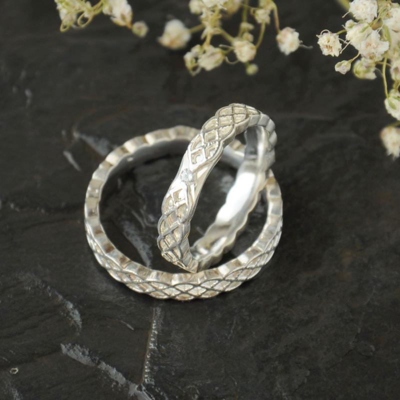 2 v 1 - Sladěné snubní prsteny a šperky
